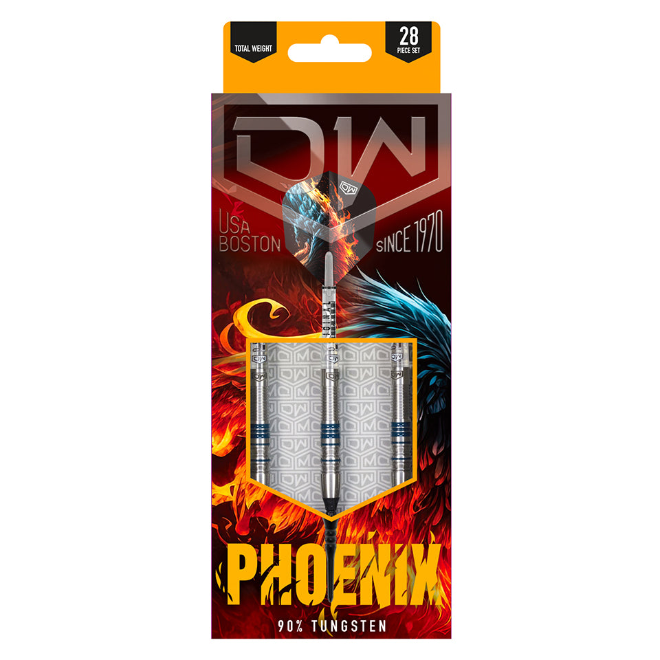 Dartfin ダートフィンセット Dart World Phoenix Soft Tip Darts - 18gm