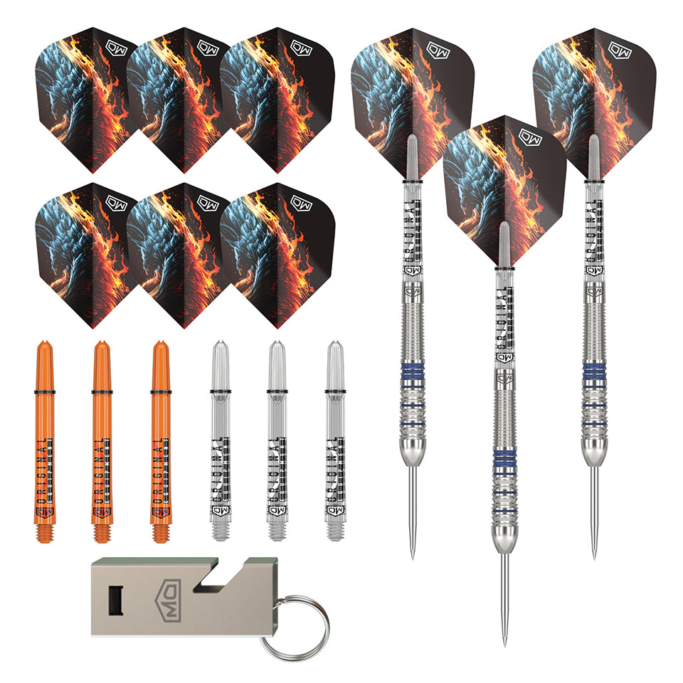 Dart World Phoenix Steel Tip Darts - 22gm