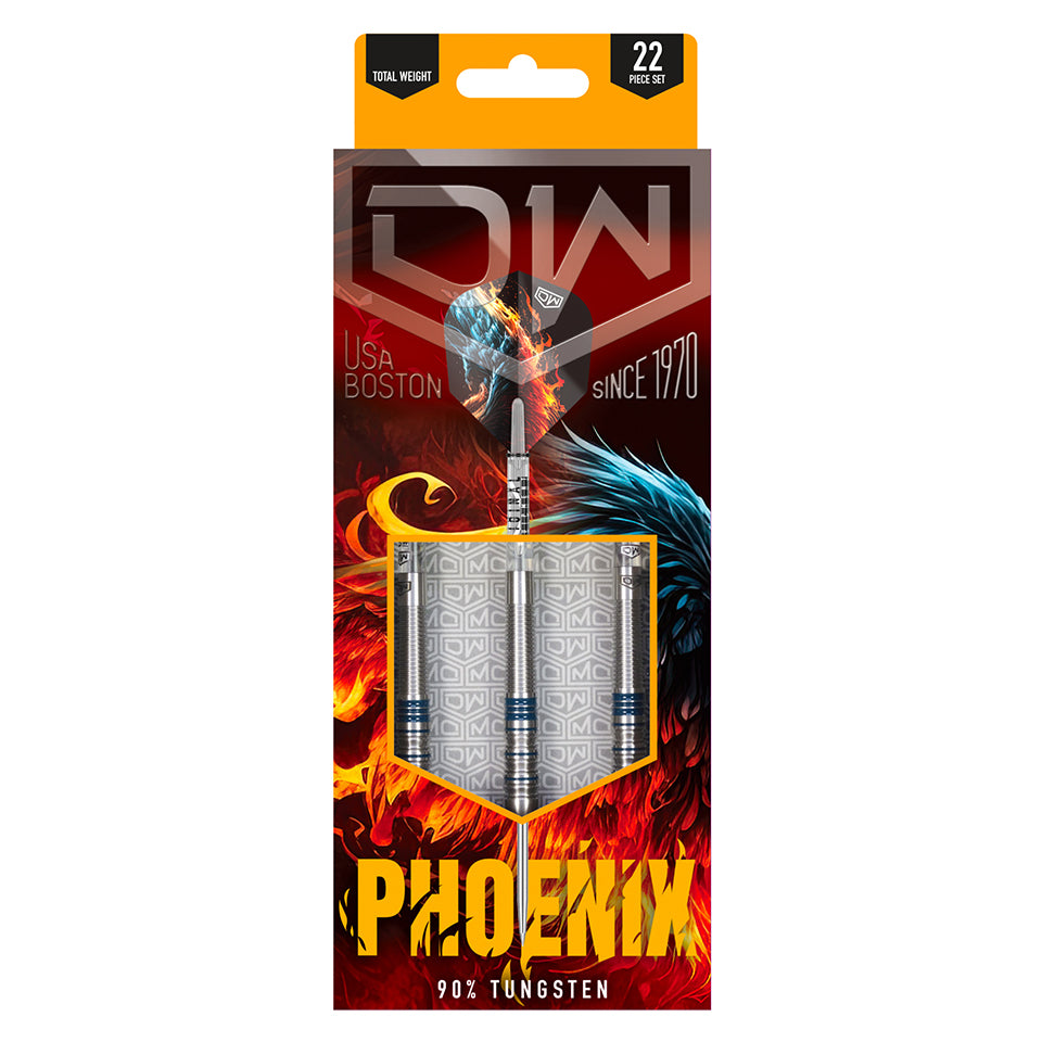 Dart World Phoenix Steel Tip Darts - 22gm