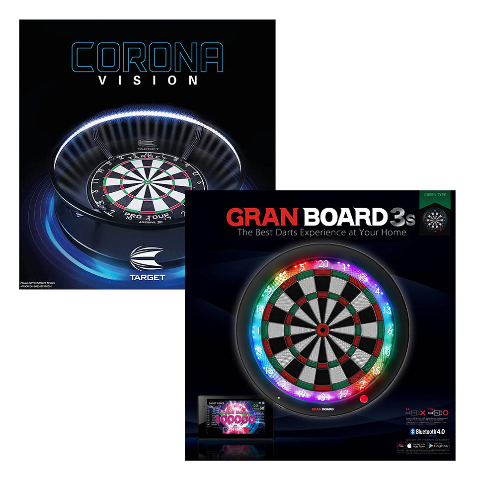 Gran Dartboard/Target Corona Bundle - Green