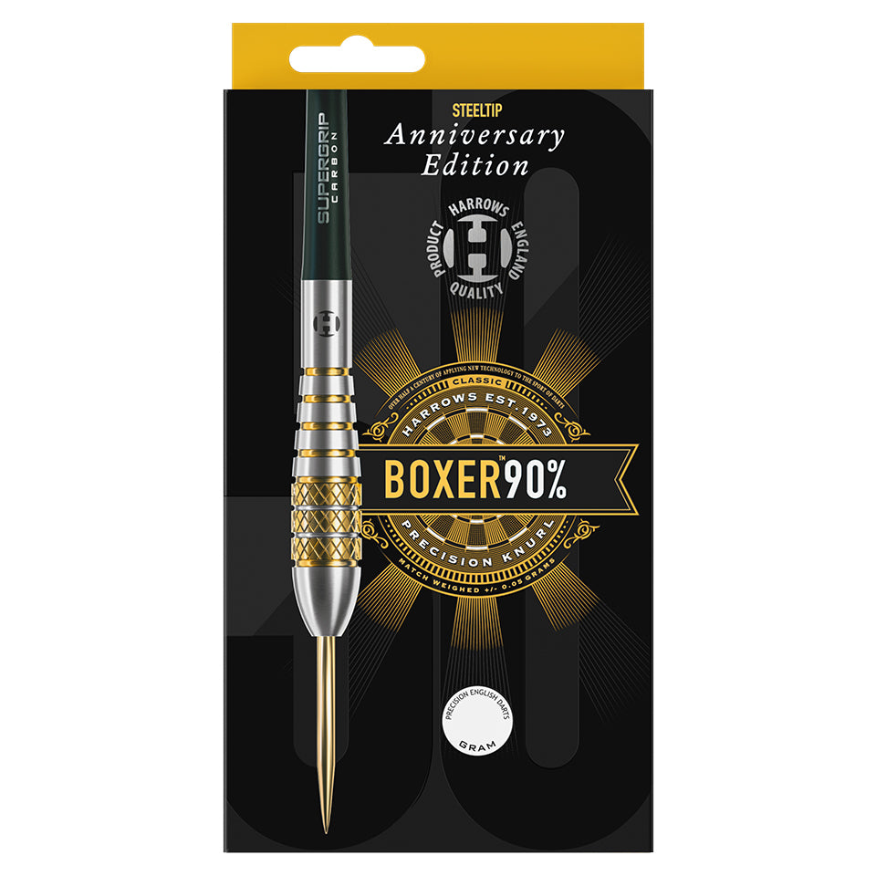 Harrows Boxer Bomb Anniversary Edition Steel Tip Darts - 22gm