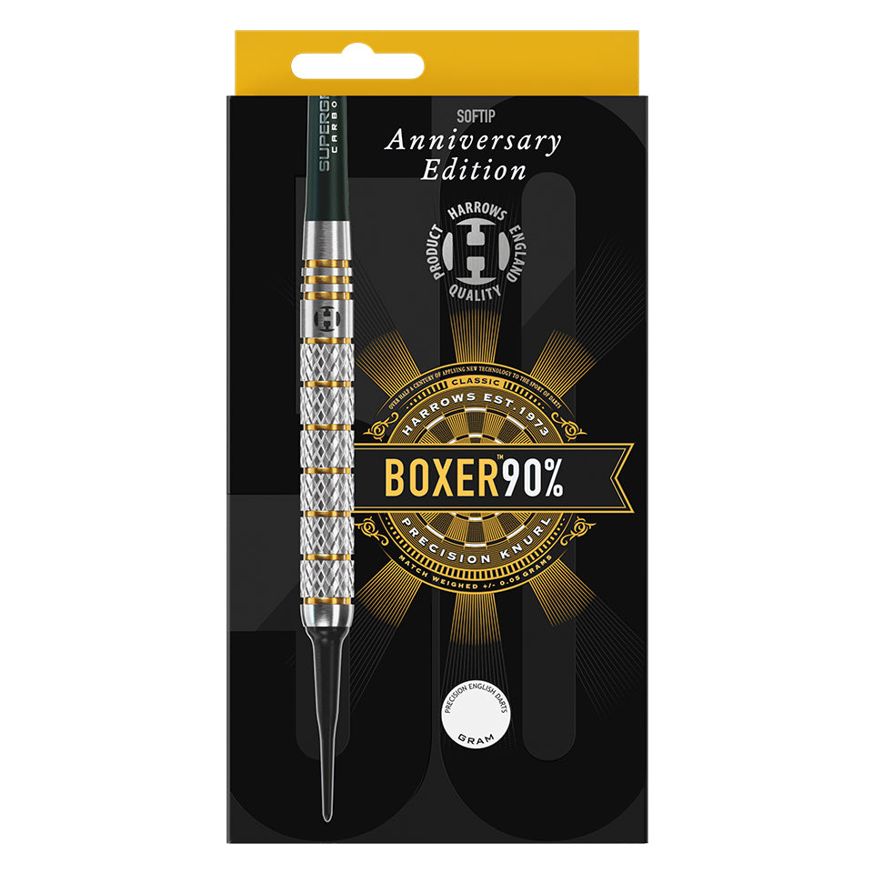 Harrows Boxer Anniversary Edition Soft Tip Darts - 18gm