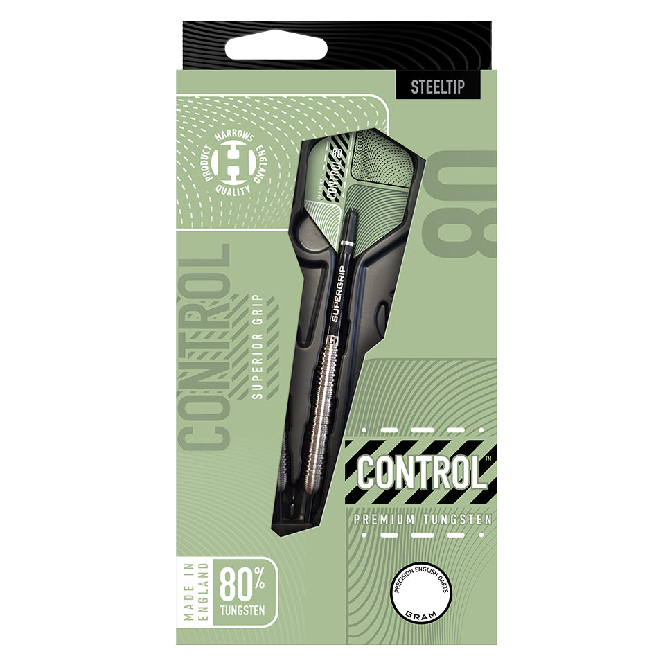 Harrows Control Parallel Steel Tip Darts - 22gm