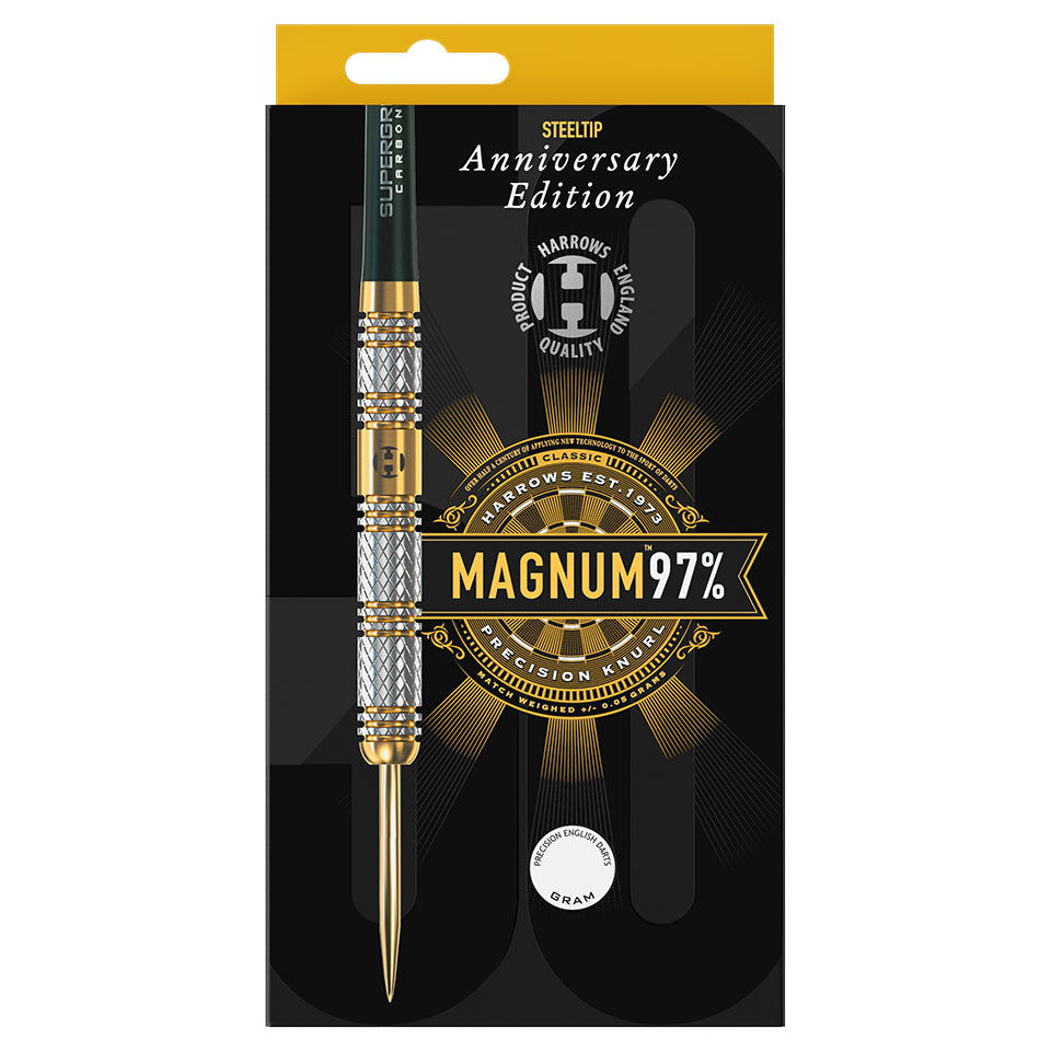 Harrows Magnum Anniversary Edition Steel Tip Darts - 21gm