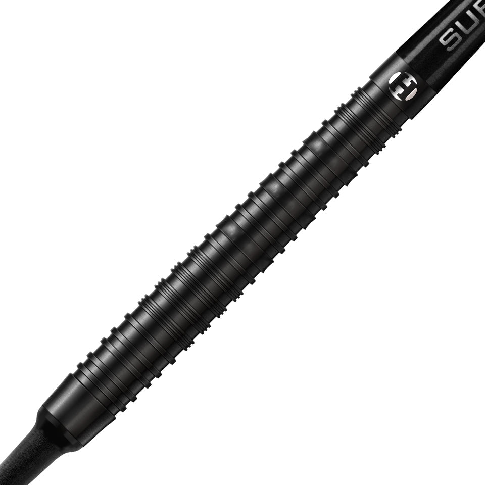 クロ Harrows NX90 Black Edition Soft Tip Darts - 18gm