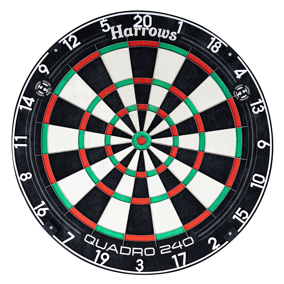 Harrows Quadro 240 Steel Tip Dartboard