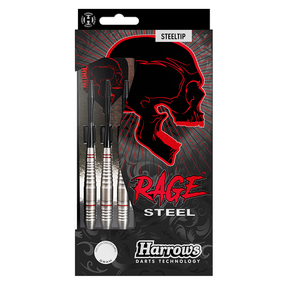 Harrows Rage Steel Tip Darts - 23gm