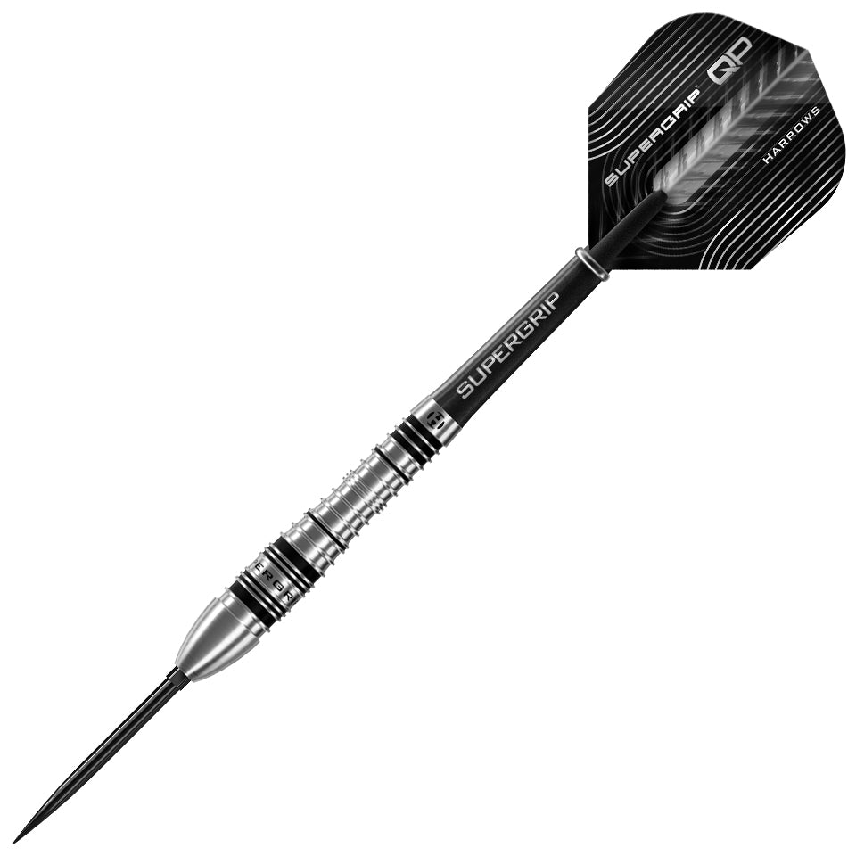 Harrows Supergrip QP Bomb Steel Tip Darts - 23gm