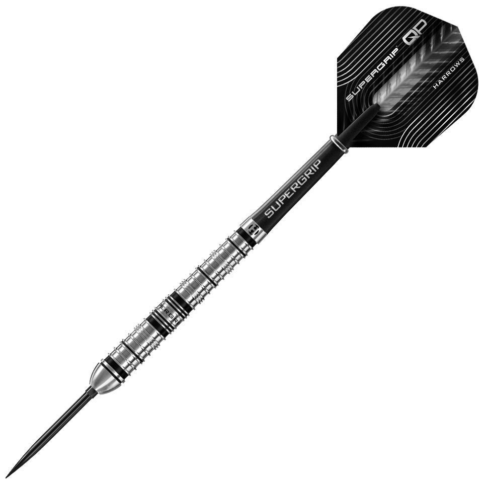 Harrows Supergrip QP Tapered Quick Point Steel Tip Darts - 28gm