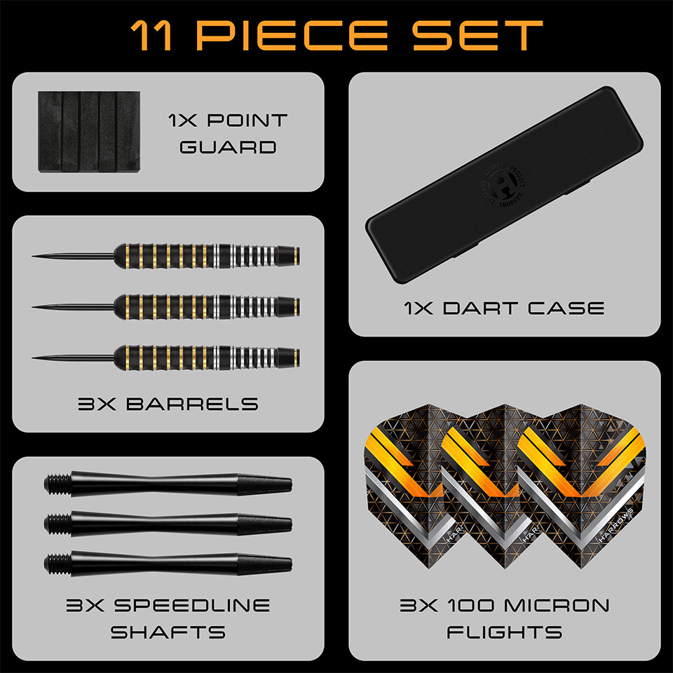 Harrows Vulcan Steel Tip Darts - 26gm