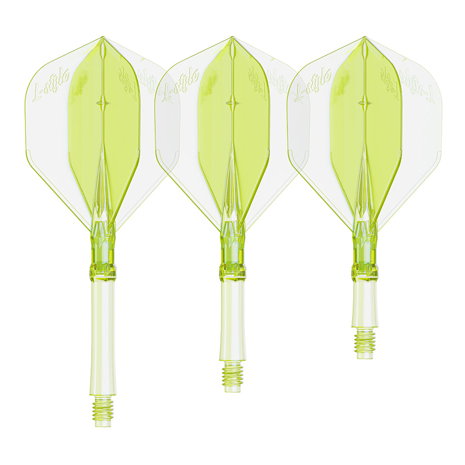 ダーツ L-style L-System 260 L-Style L-System Flight System - L1 / Standard 260 Neon Yellow