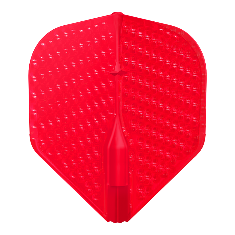 L-Style EZ Dimple Dart Flights - L1 / Standard Red