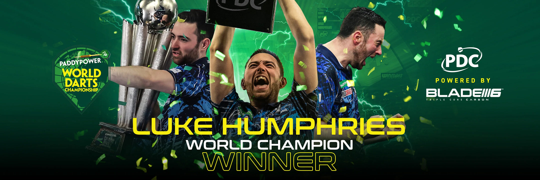 Luke Humphries World Champion Winner | A-Z Darts