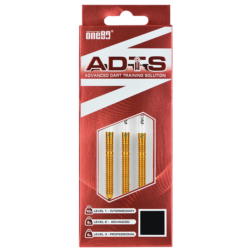 One80 ADTS Brass Steel Tip Darts - 10gm