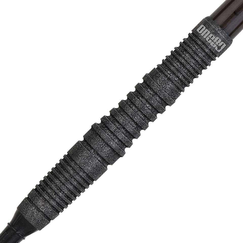 One80 Emorite 03 Soft Tip Darts - 20gm Black