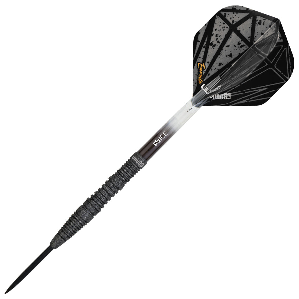 One80 Emorite 03 Steel Tip Darts - 24gm Black