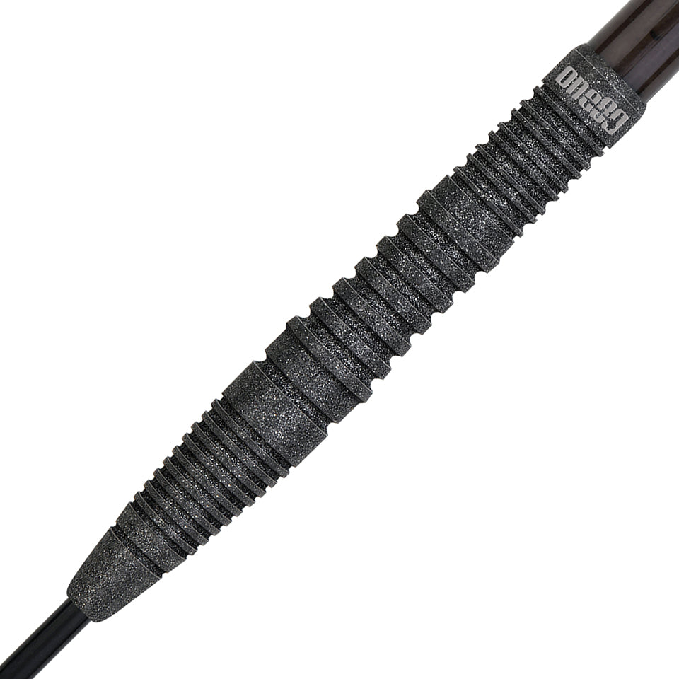 One80 Emorite 03 Steel Tip Darts - 22gm Black