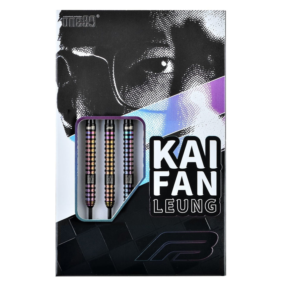 One80 FB Kai Fan Leung Signature Steel Tip Darts - 22gm