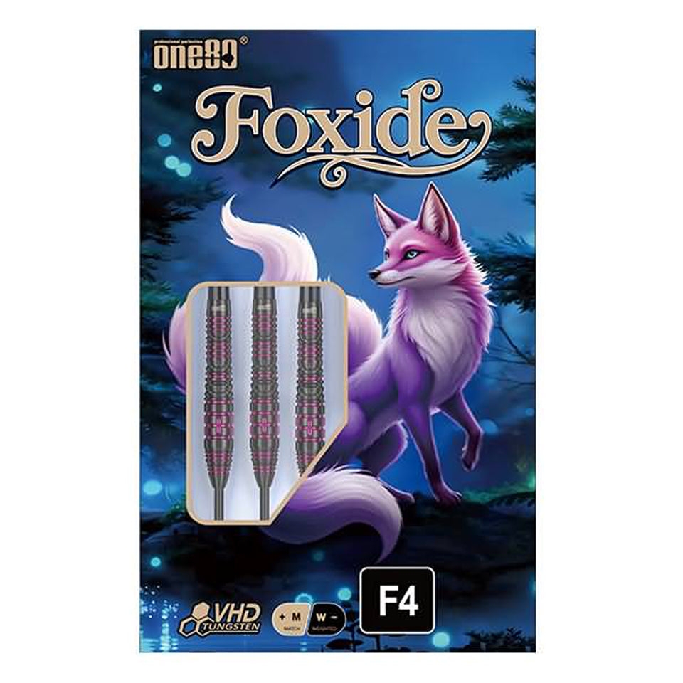 One80 Foxide F4 Steel Tip Darts - 22gm