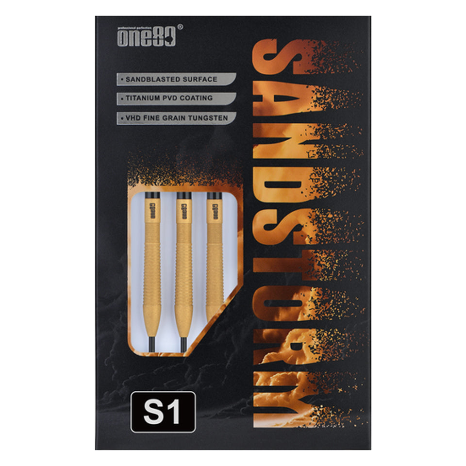 One80 Sandstorm 01 Steel Tip Darts - 24gm