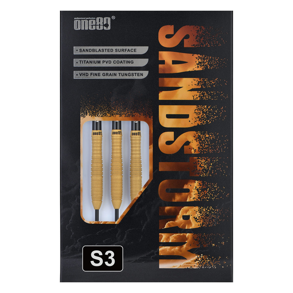 One80 Sandstorm 03 Steel Tip Darts - 25gm