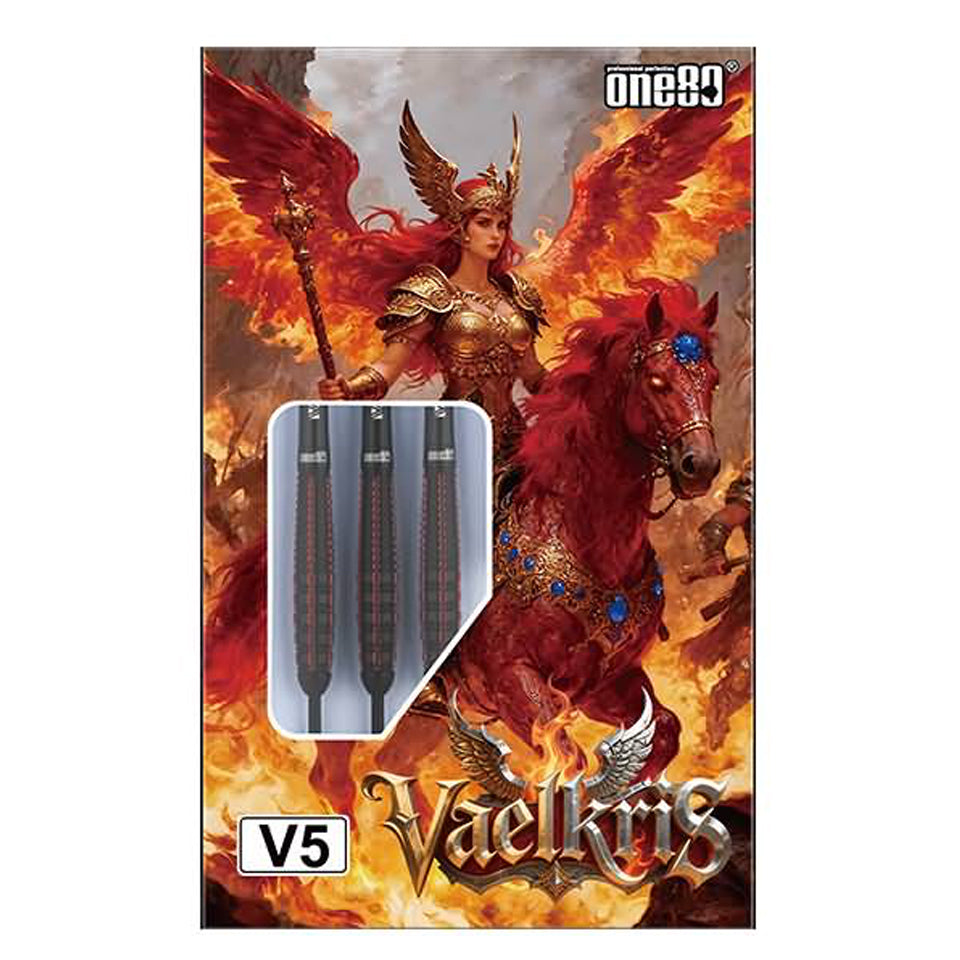 One80 Vaelkris V5 Steel Tip Darts - 23gm