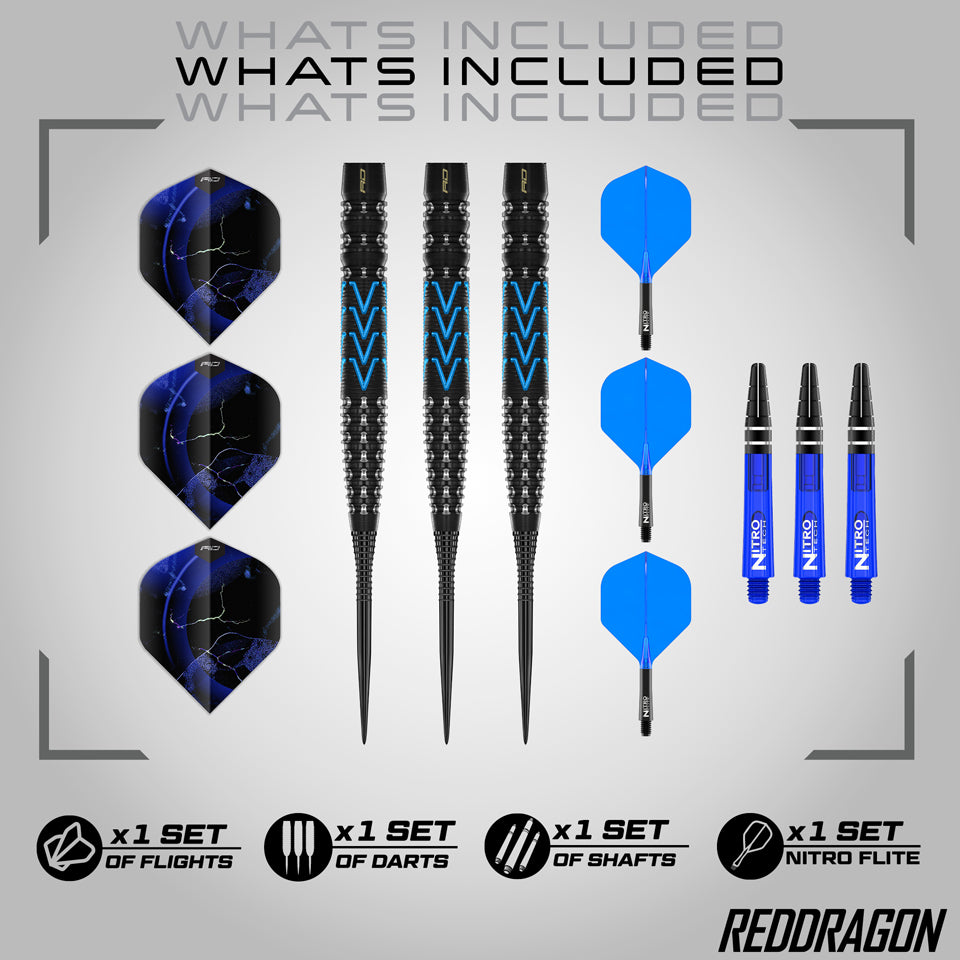 Red Dragon AMP Tapered Soft Tip Darts - 20gm