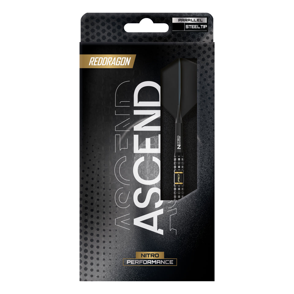 Red Dragon Ascend Parallel Steel Tip Darts - 22gm
