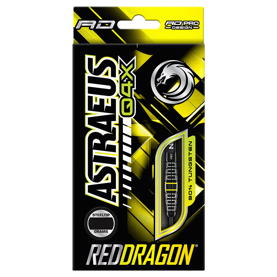 Red Dragon Astraeus Q4X Torpedo Steel Tip Darts - 23gm