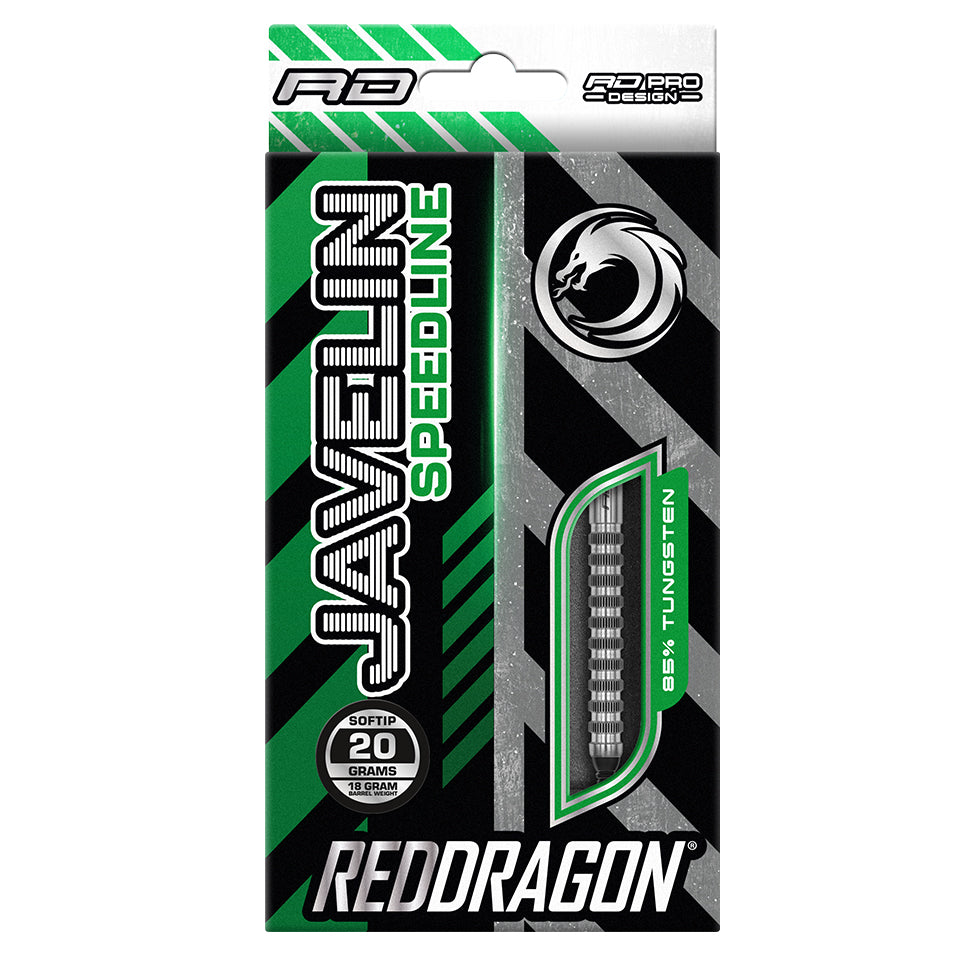 Red Dragon Javelin Speedline Soft Tip Darts - 20gm