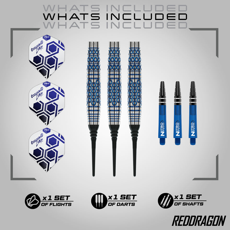 Red Dragon Luke Humphries TX5 Soft Tip Darts - 20gm