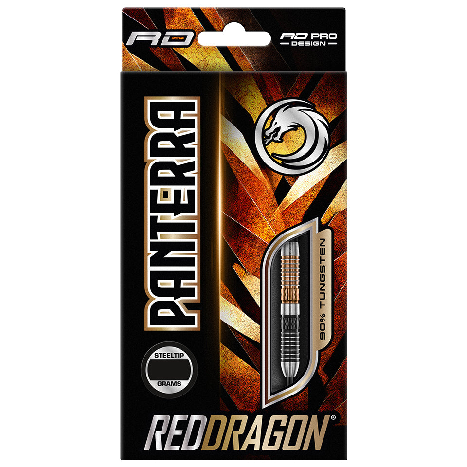 Red Dragon Panterra Steel Tip Darts - 22gm