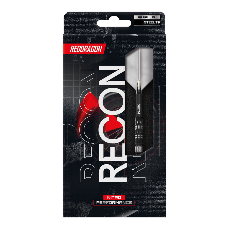 Red Dragon Recon Parallel Steel Tip Darts - 22gm