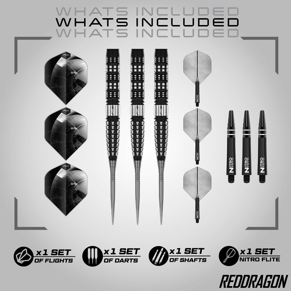 Red Dragon Recon Tapered Steel Tip Darts - 21gm