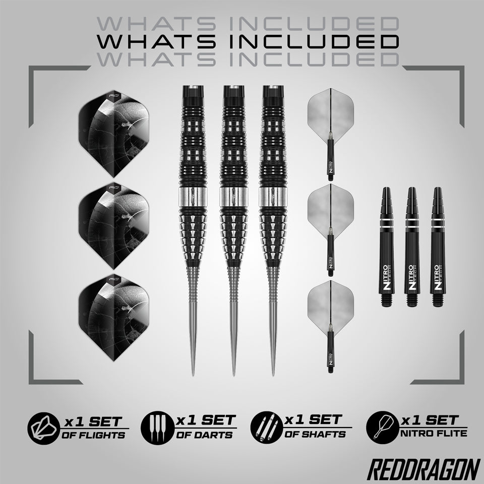 Red Dragon Recon Torpedo Steel Tip Darts - 23gm