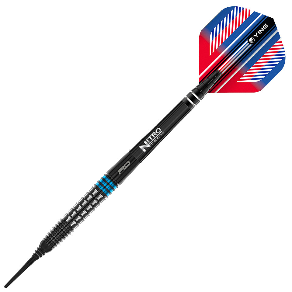 Red Dragon Vengeance Blue Soft Tip Darts - 20gm