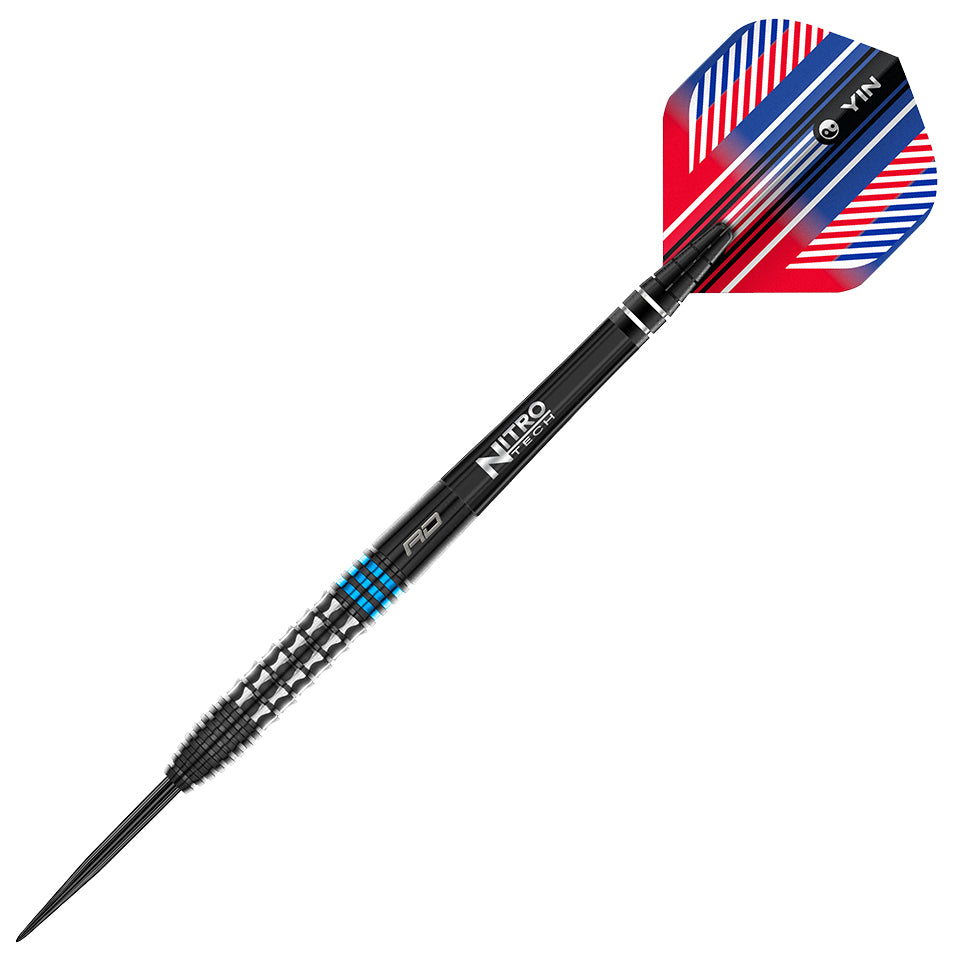 Red Dragon Vengeance Blue Steel Tip Darts - 22gm