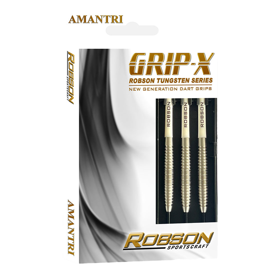 Robson Grip-X Amantri Steel Tip Darts - 23gm