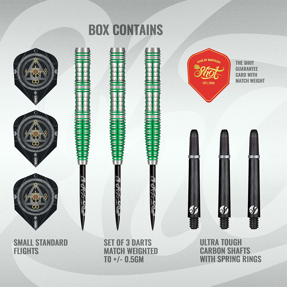 Shot Alchemy Mythril Steel Tip Darts - 23gm