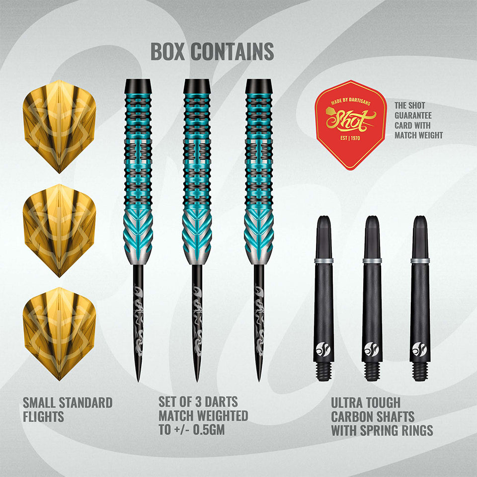 Shot Alchemy Volta Steel Tip Darts - 23gm
