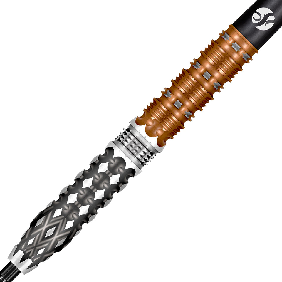 Shot Gnarly Gnasha Turbo Point Steel Tip Darts - 23gm