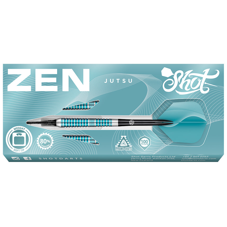 Shot Zen Jutsu 2.0 Soft Tip Darts - 18gm