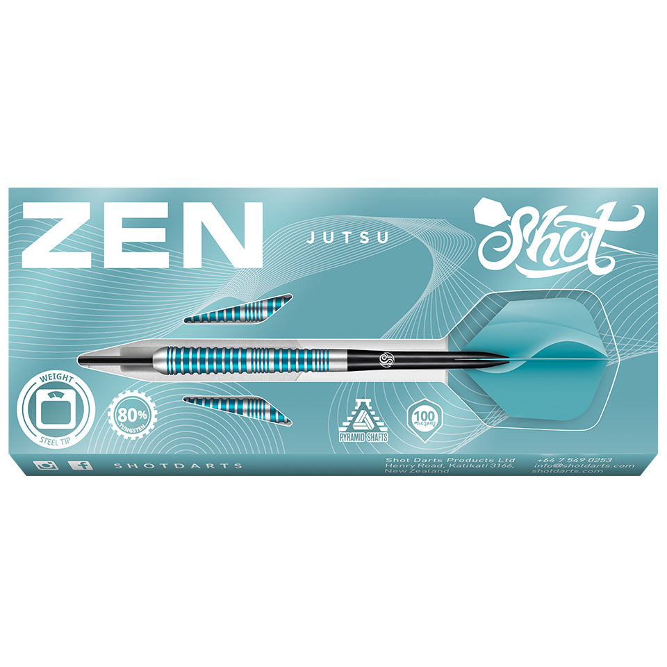 Shot Zen Jutsu 2.0 Steel Tip Darts - 24gm