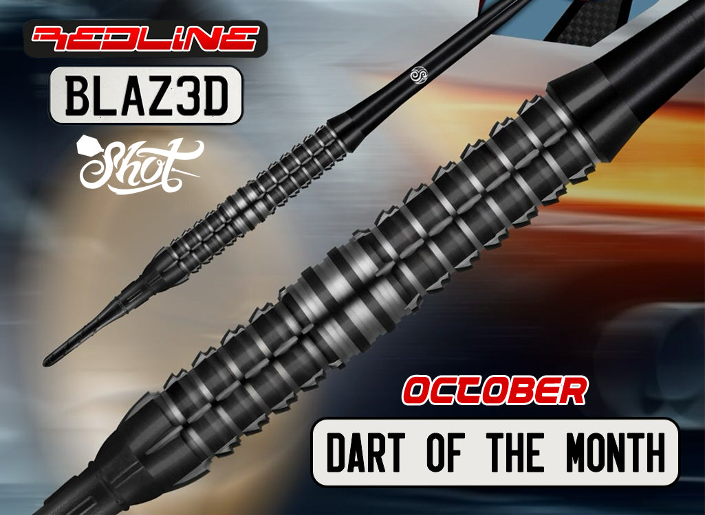 October Dart of the Month - Shot Redline | A-Z Darts