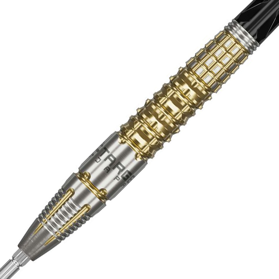 Target Black Marque Warrior Swiss Point Steel Tip Darts - 25gm