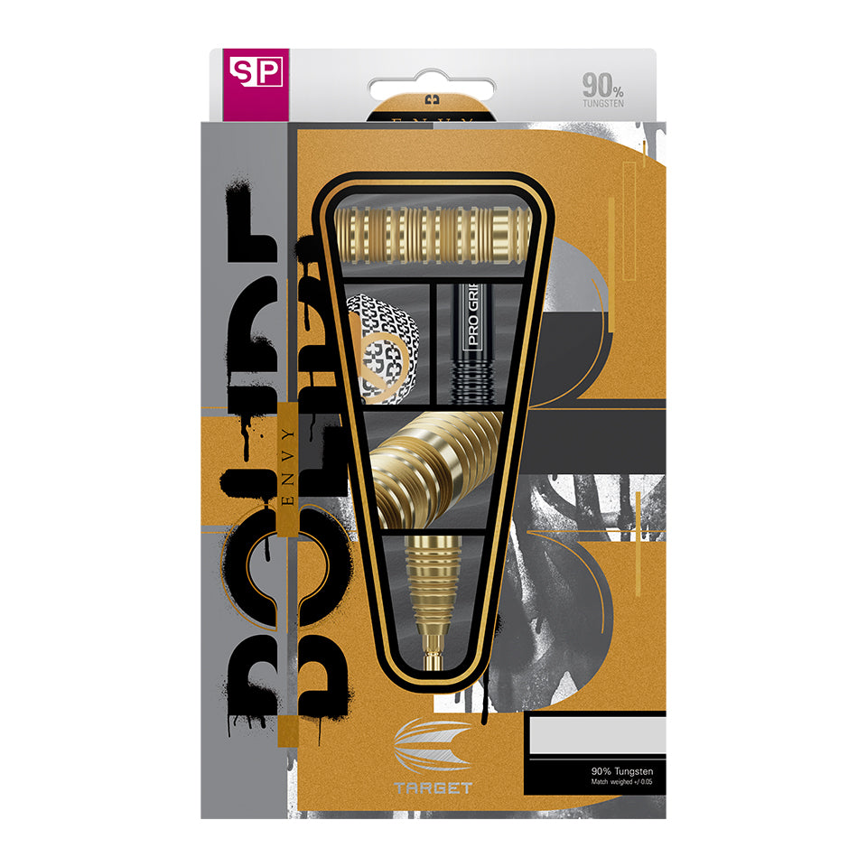 Target Bolide Envy 03 Swiss Point Steel Tip Darts - 22gm