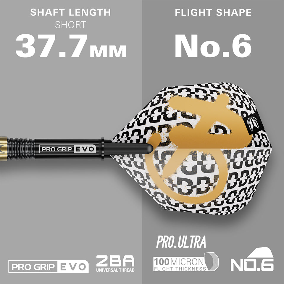 Target Bolide Envy 10 Soft Tip Darts - 18gm