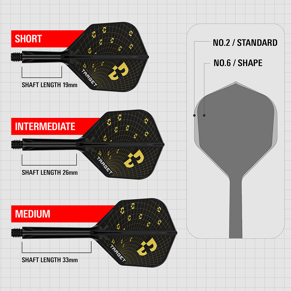 Target Bolide K-Flex Flight System - No6 Intermediate