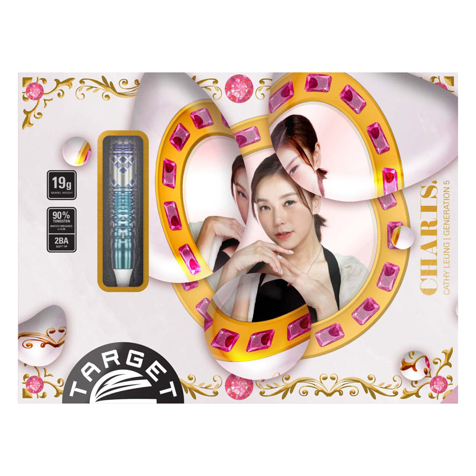 Target Cathy Leung Charis G5 Soft Tip Darts - 19gm