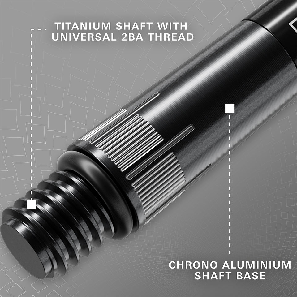 Target Chrono Titanium Dart Shafts - Medium